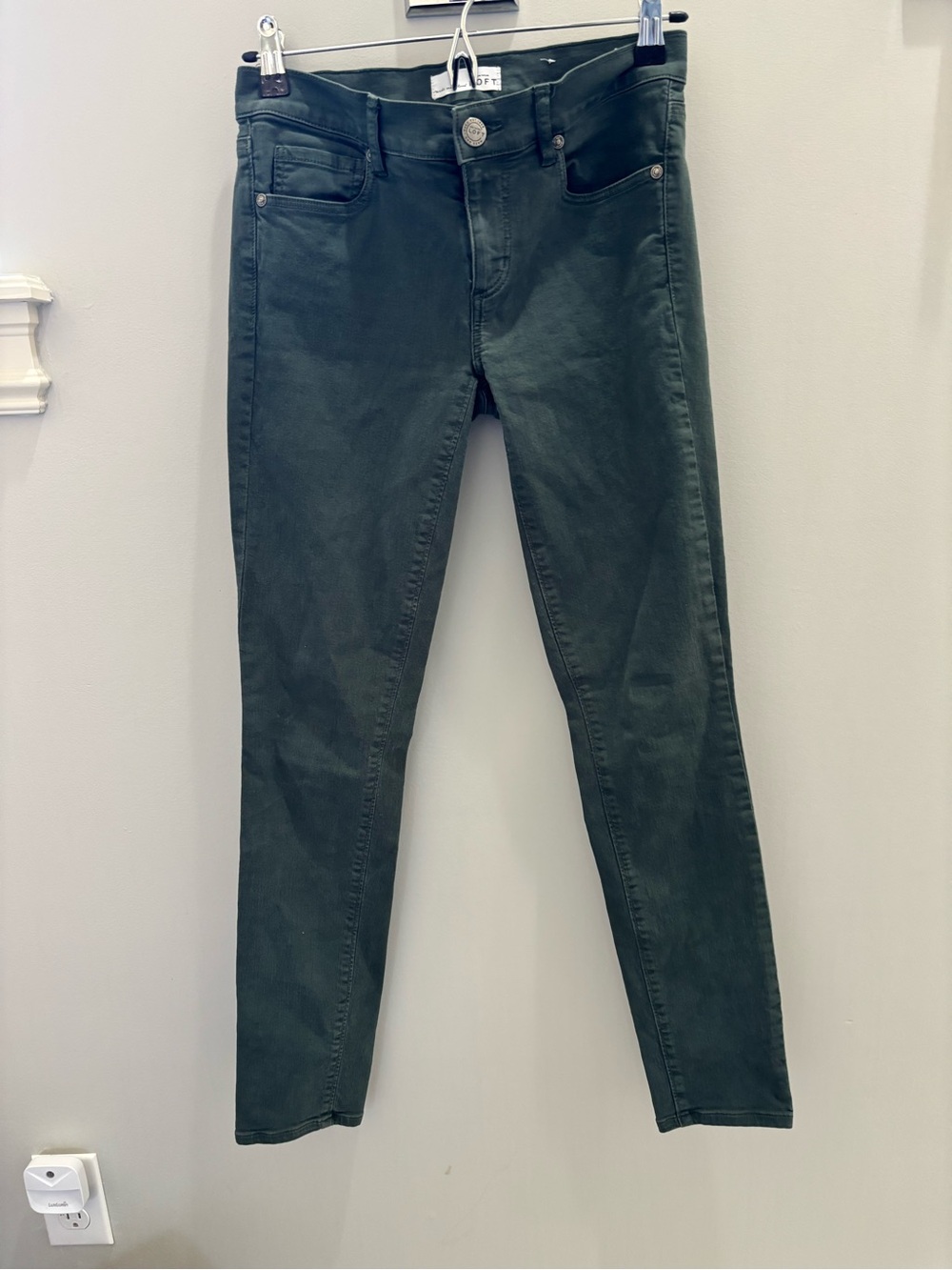 Loft army green jeans